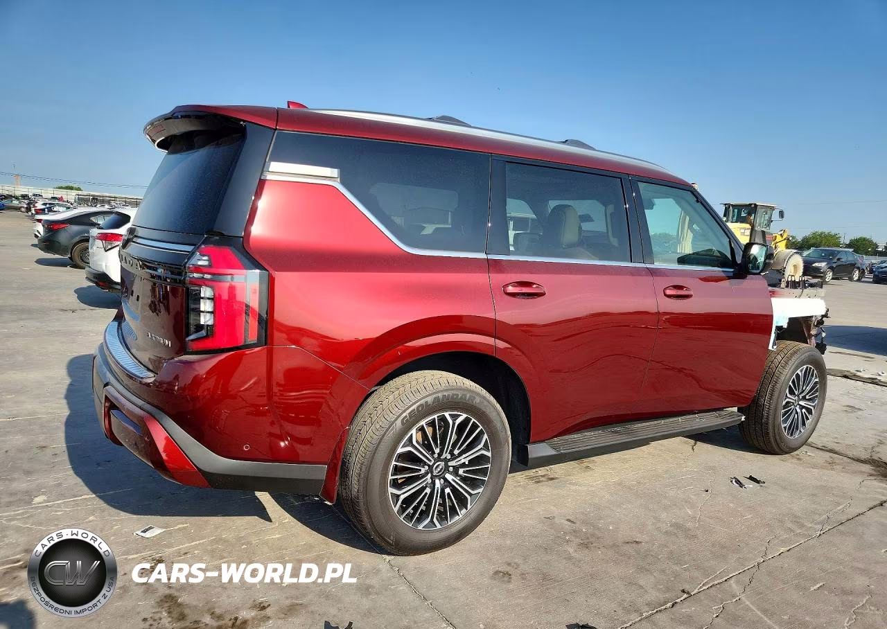 2026 Nissan Armada Platinum VIN:JN8AY3EB5T9123550 - 3