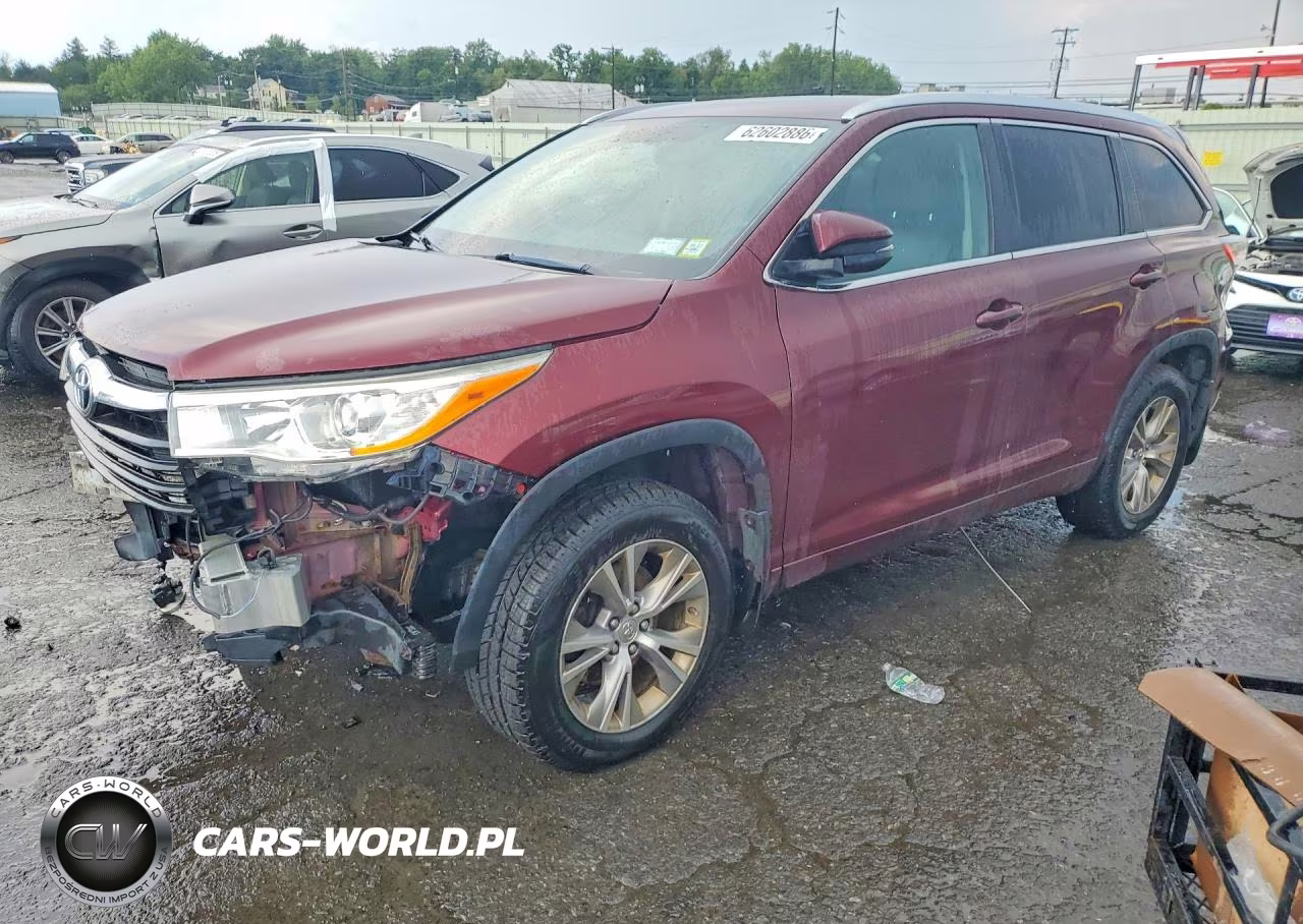 2014 Toyota Highlander Xle – zdjęcie 1 z 13