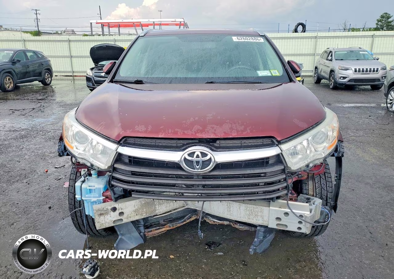 2014 Toyota Highlander Xle VIN:5TDJKRFH1ES023811 - 5