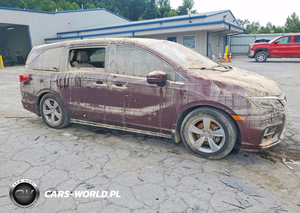 2020 Honda Odyssey Exl VIN:5FNRL6H75LB024318 - 4