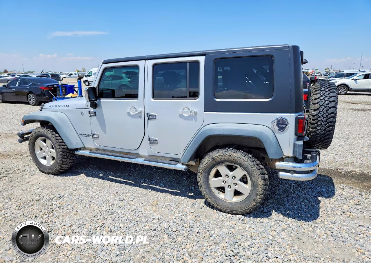2008 Jeep Wrangler Unlimited Rubicon VIN:1J8GA69158L556043 - 2