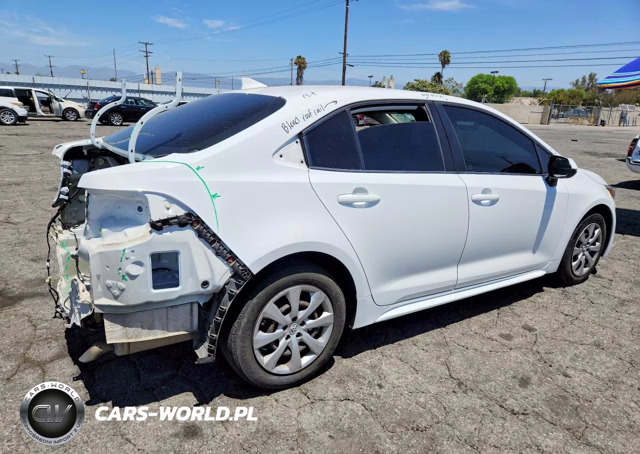 2021 Toyota Corolla Le VIN:5YFEPMAE0MP247727 - 3