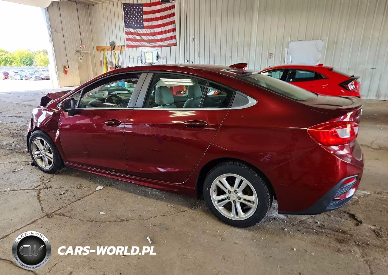 2016 Chevrolet Cruze Lt VIN:1G1BE5SM0G7249741 - 2