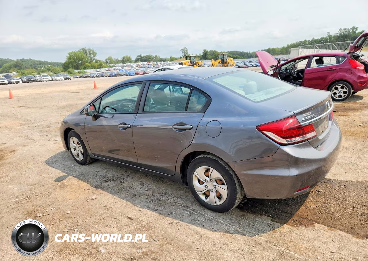 2013 Honda Civic Lx VIN:19XFB2F53DE027709 - 2