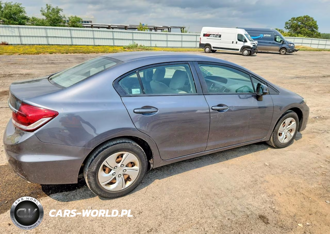2013 Honda Civic Lx VIN:19XFB2F53DE027709 - 3