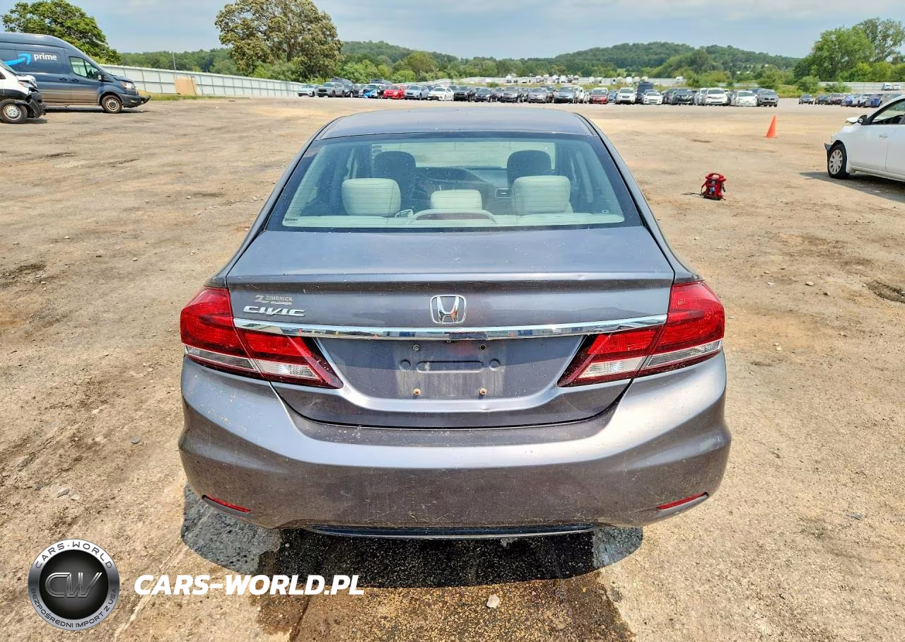 2013 Honda Civic Lx VIN:19XFB2F53DE027709 - 6