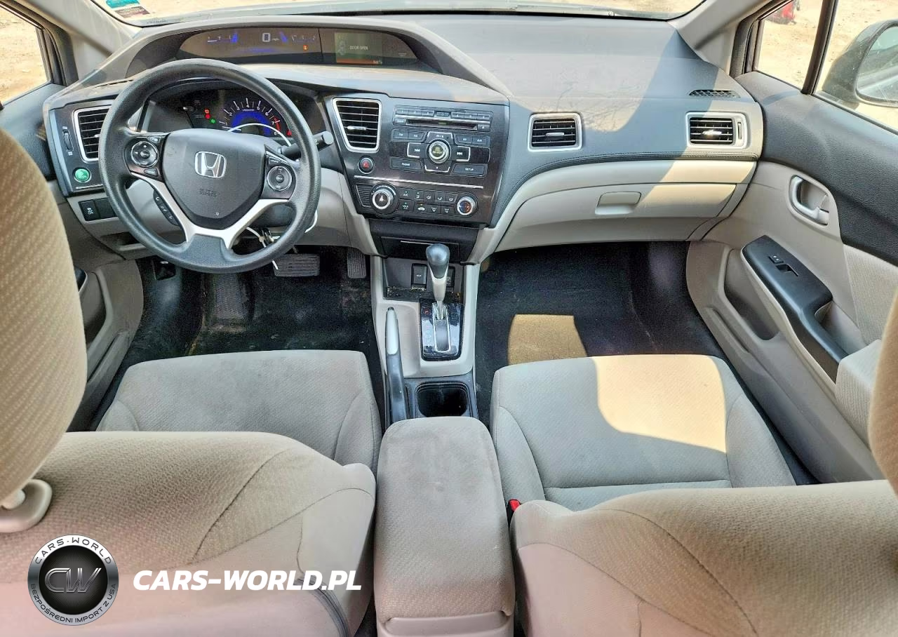 2013 Honda Civic Lx VIN:19XFB2F53DE027709 - 8