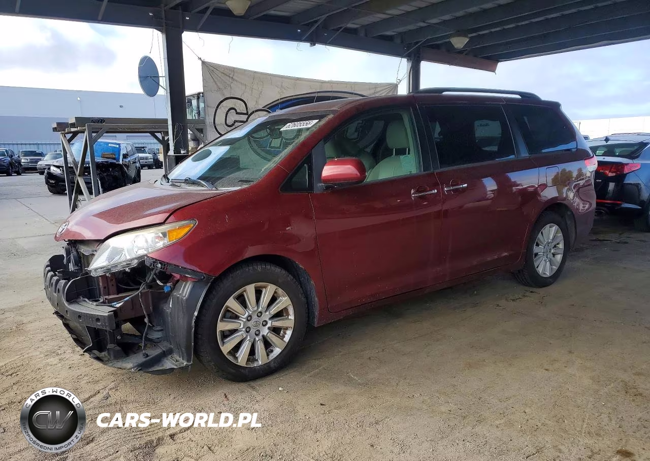 2012 Toyota Sienna Xle 7-Passenger – zdjęcie 1 z 14