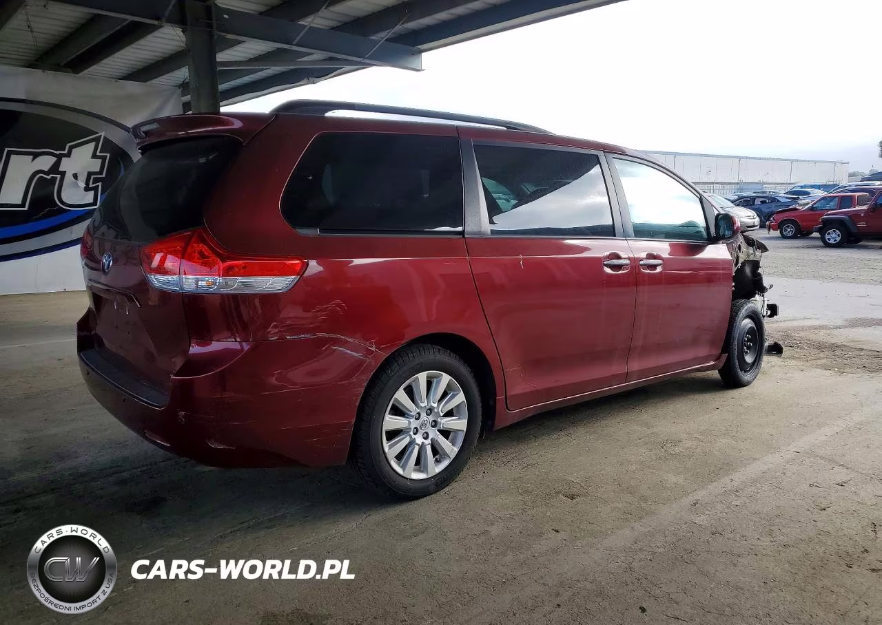 2012 Toyota Sienna Xle 7-Passenger VIN:5TDDK3DC3CS048823 - 3