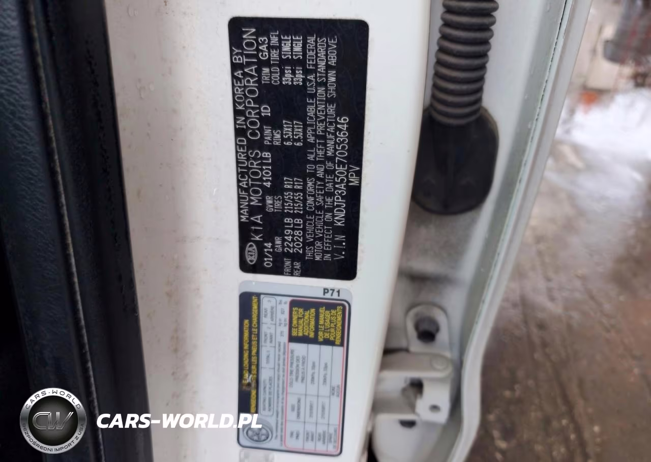 2014 Kia Soul + VIN:KNDJP3A50E7053646 - 13