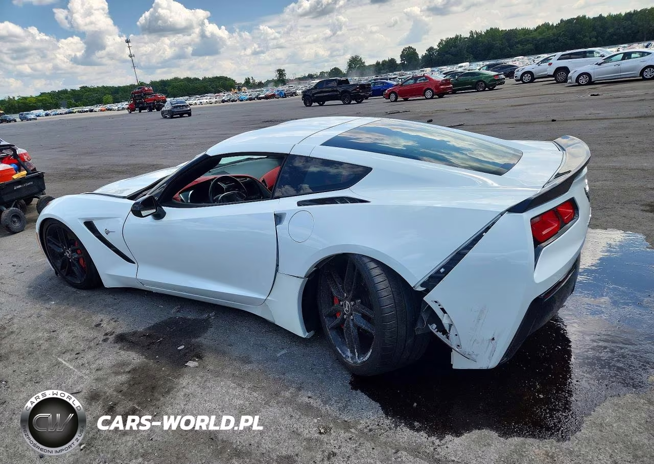 2014 Chevrolet Corvette Stingray Z51 3Lt VIN:1G1YM2D73E5101918 - 2