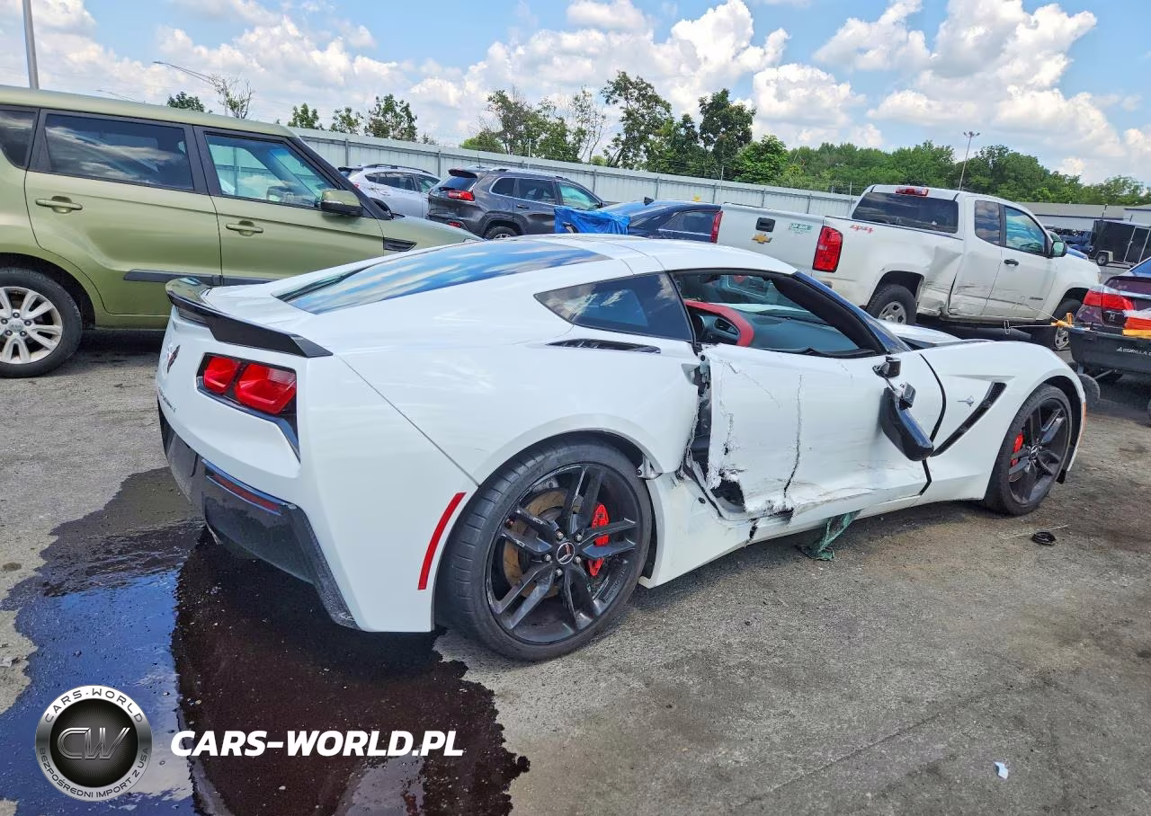2014 Chevrolet Corvette Stingray Z51 3Lt VIN:1G1YM2D73E5101918 - 3