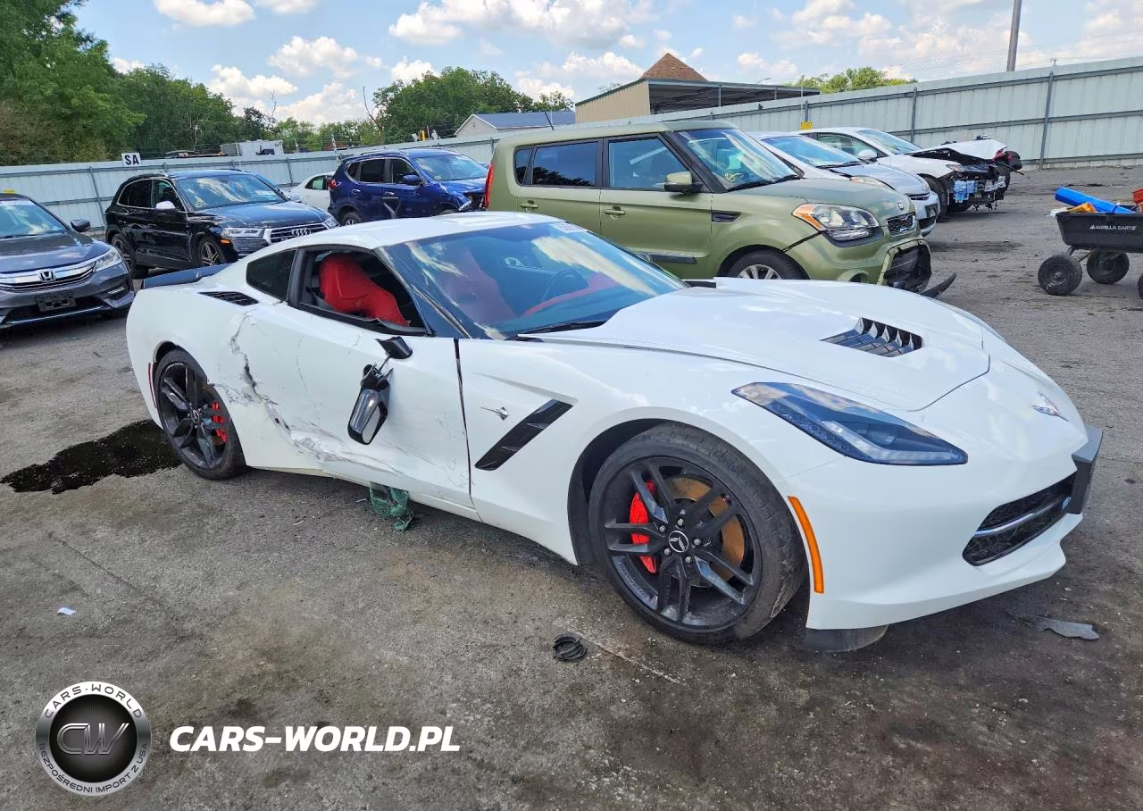 2014 Chevrolet Corvette Stingray Z51 3Lt VIN:1G1YM2D73E5101918 - 4