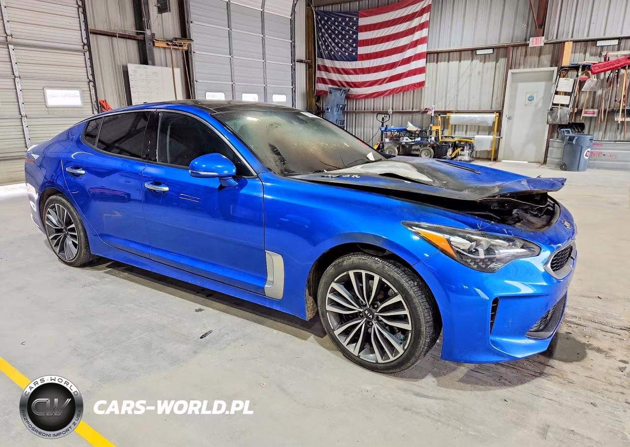 2018 Kia Stinger Premium VIN:KNAE25LA7J6017052 - 4