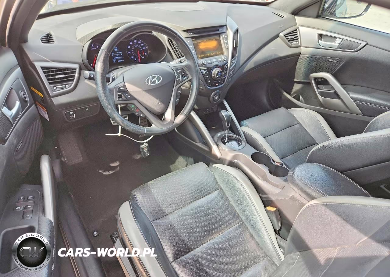 2016 Hyundai Veloster Turbo VIN:KMHTC6AE6GU272438 - 8