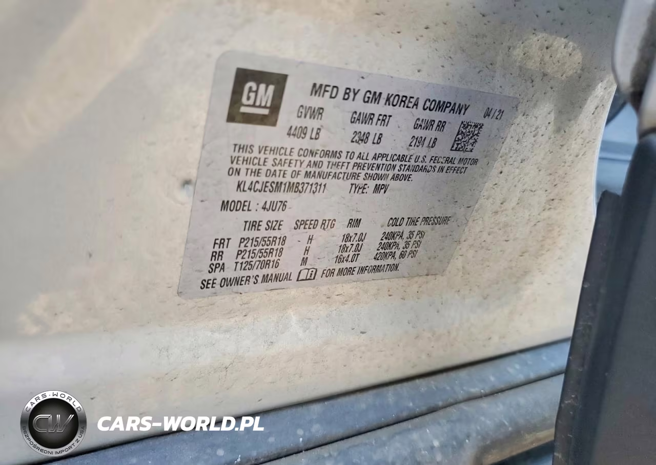 2021 Buick Encore Preferred VIN:KL4CJESM1MB371311 - 14