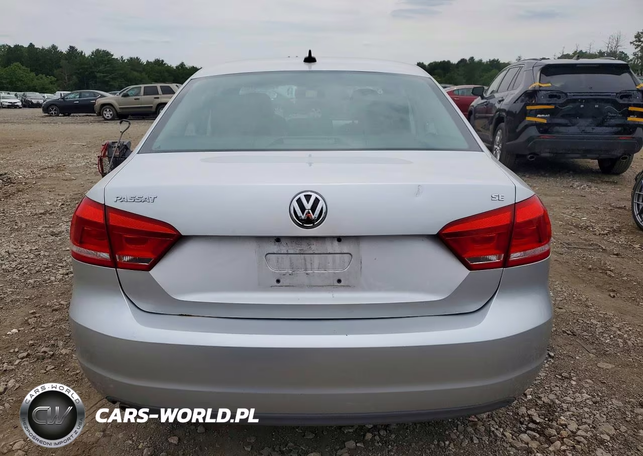 2012 Volkswagen Passat Se VIN:1VWBP7A38CC043653 - 6