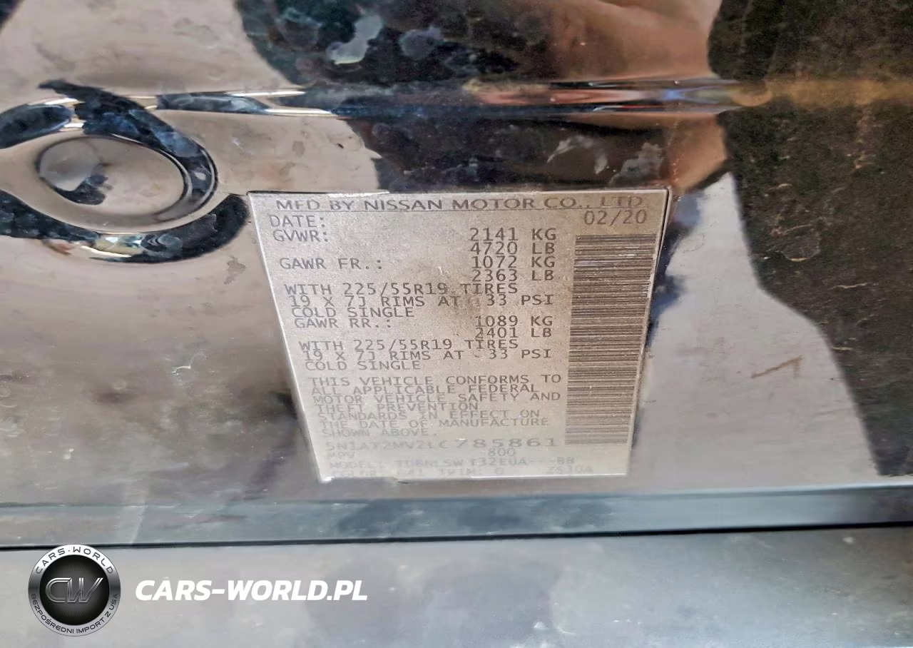 2020 Nissan Rogue Sl VIN:5N1AT2MV2LC785861 - 13