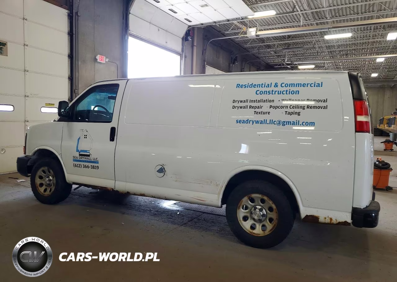 2012 Chevrolet Express 1500 Delivery Van VIN:1GCSGAFX3C1143666 - 2