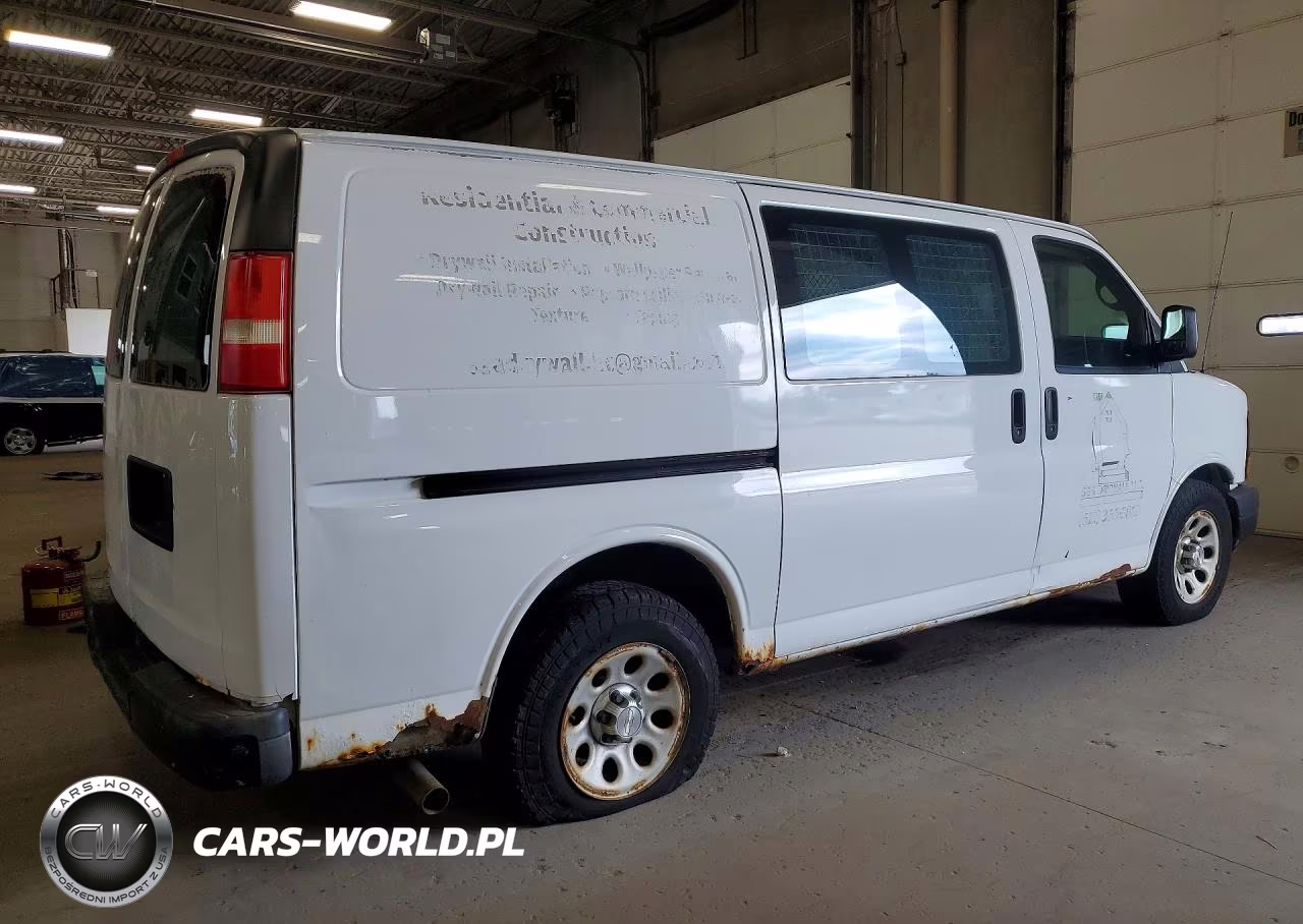 2012 Chevrolet Express 1500 Delivery Van VIN:1GCSGAFX3C1143666 - 3