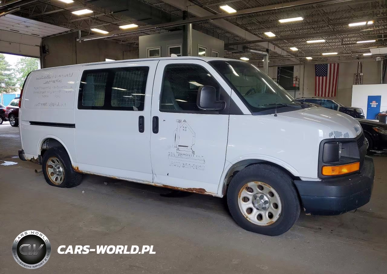 2012 Chevrolet Express 1500 Delivery Van VIN:1GCSGAFX3C1143666 - 4