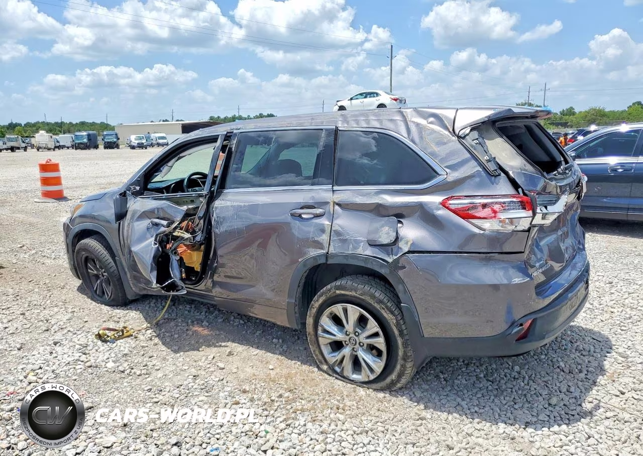 2017 Toyota Highlander Le VIN:5TDZARFH4HS025109 - 2