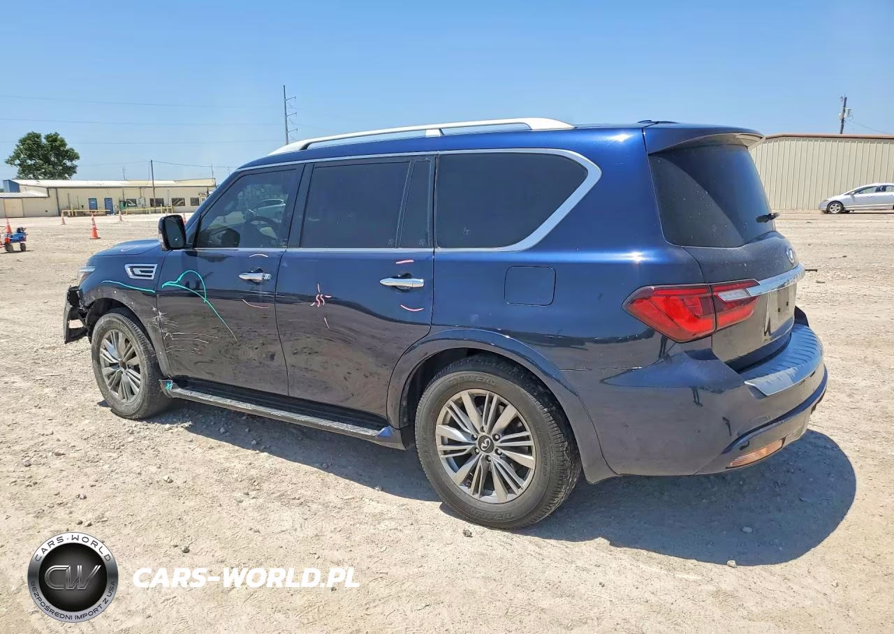 2021 Infiniti Qx80 Luxe VIN:JN8AZ2AF7M9717607 - 2