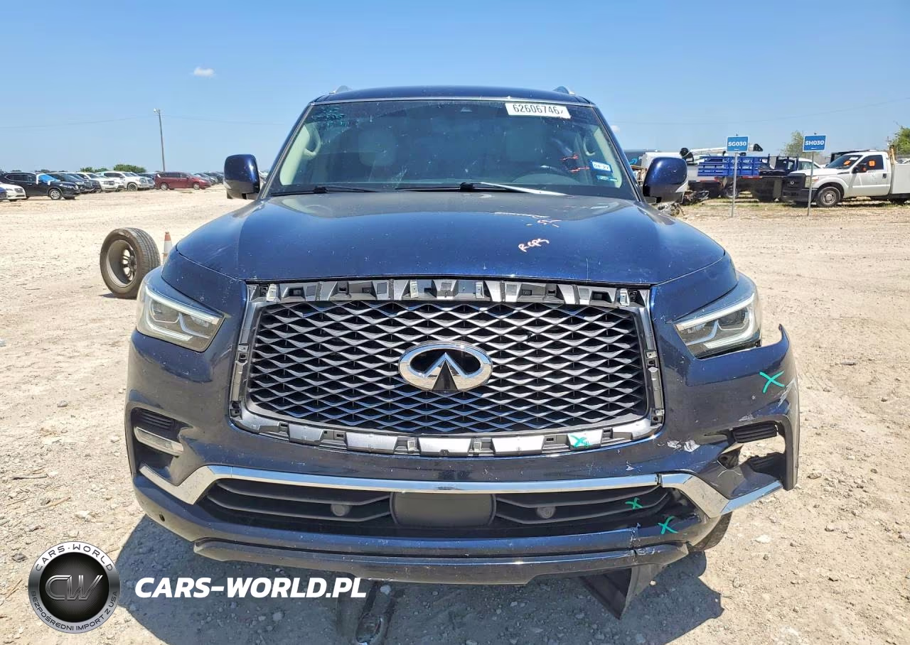 2021 Infiniti Qx80 Luxe VIN:JN8AZ2AF7M9717607 - 5