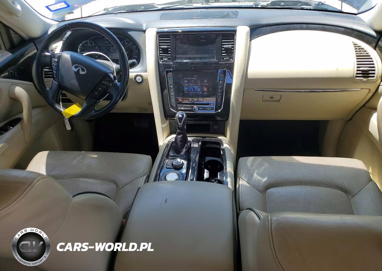 2021 Infiniti Qx80 Luxe VIN:JN8AZ2AF7M9717607 - 8