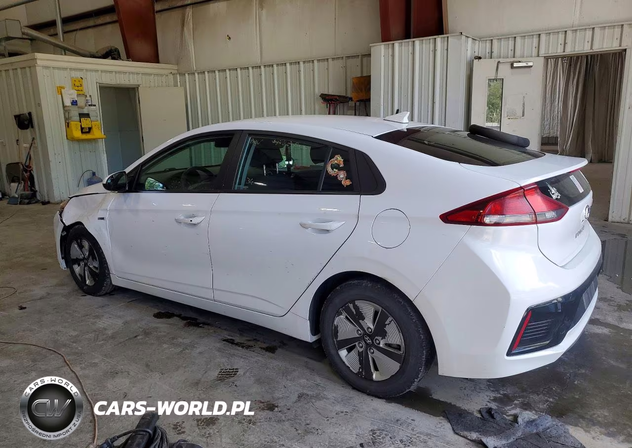 2017 Hyundai Ioniq Blue VIN:KMHC65LC7HU036833 - 2