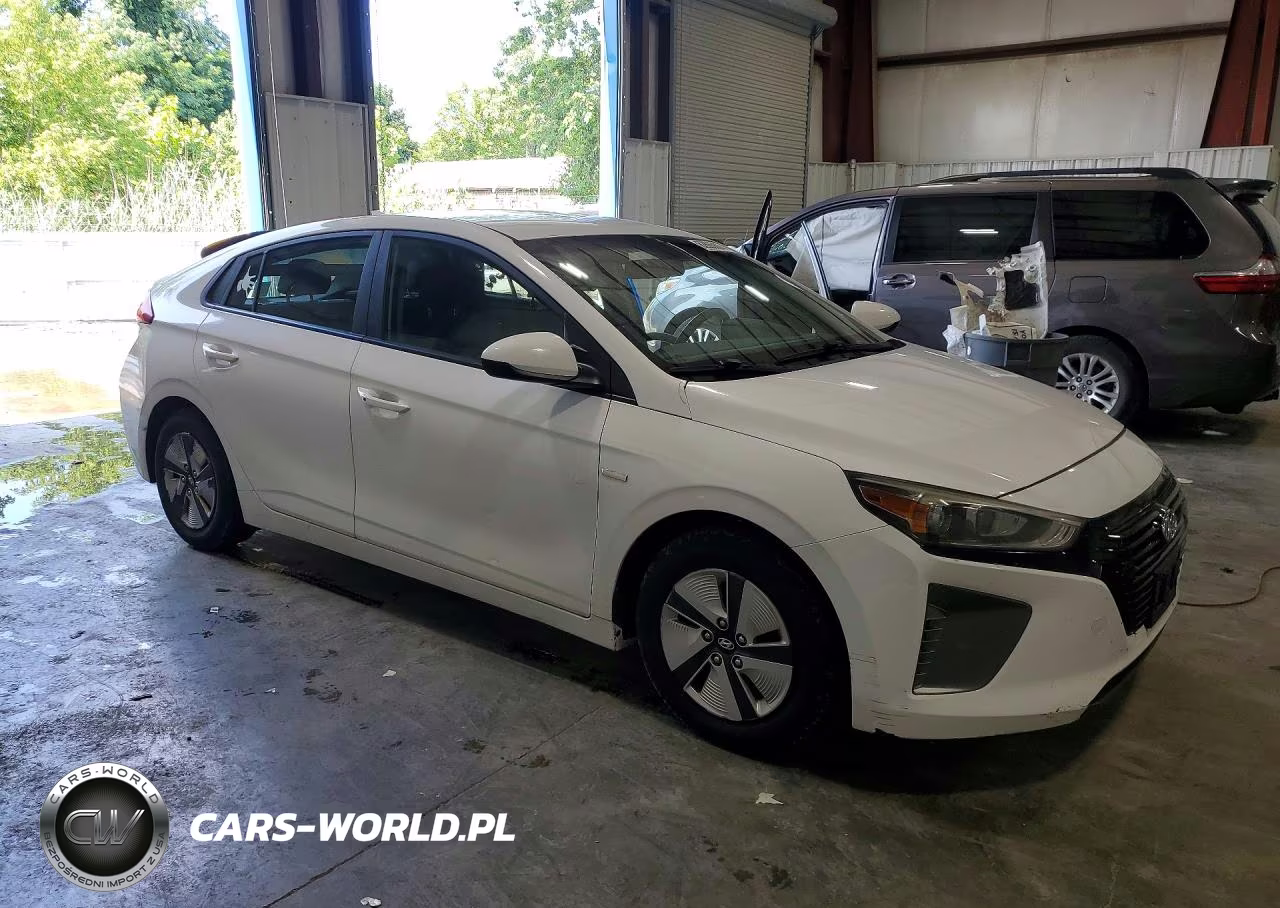 2017 Hyundai Ioniq Blue VIN:KMHC65LC7HU036833 - 4