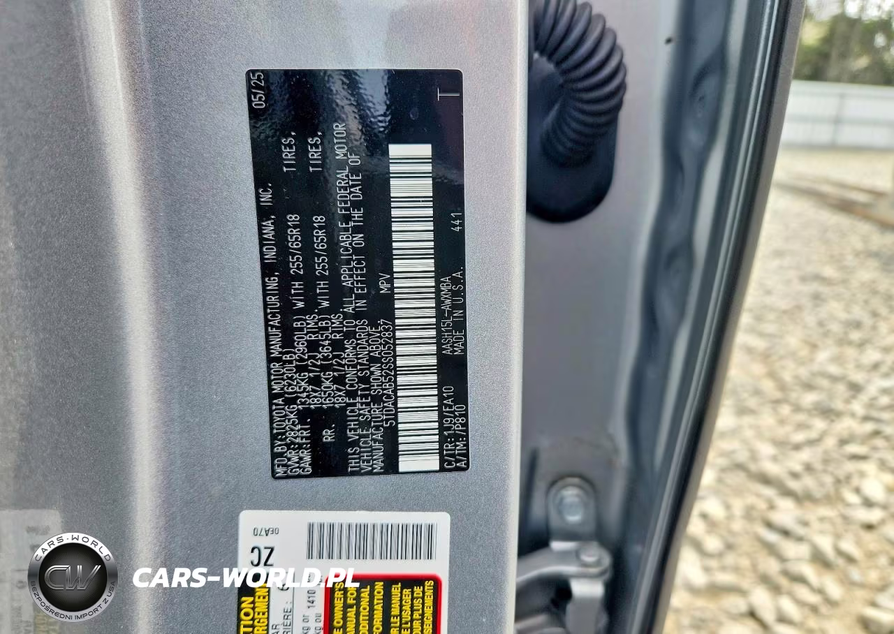 2025 Toyota Grand Highlander Hybrid Xle VIN:5TDACAB52SS052837 - 13