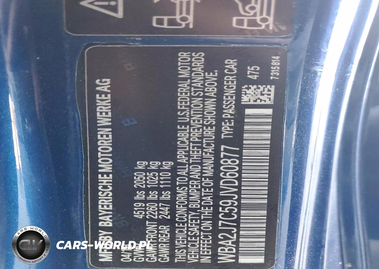 2018 BMW M240Xi VIN:WBA2J7C59JVD60877 - 12