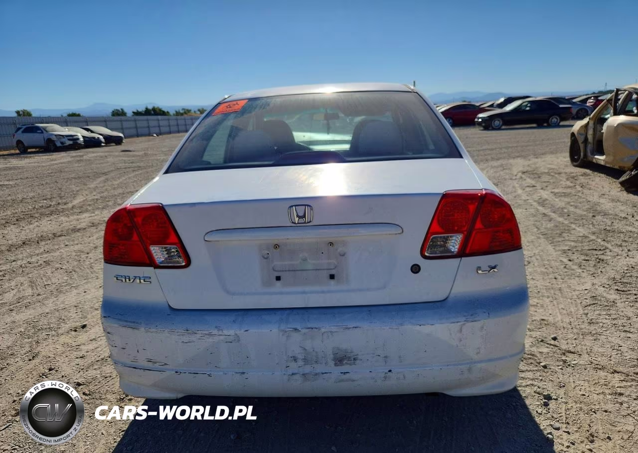 2004 Honda Civic Lx VIN:2HGES155X4H575672 - 6