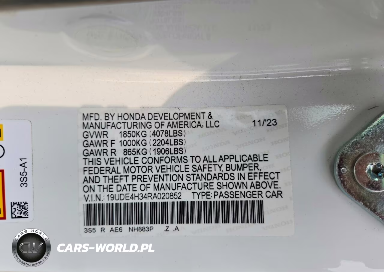 2024 Acura Integra A-Spec VIN:19UDE4H34RA020852 - 12