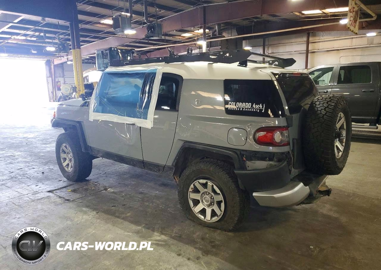 2014 Toyota Fj Cruiser Base VIN:JTEBU4BF6EK207912 - 2