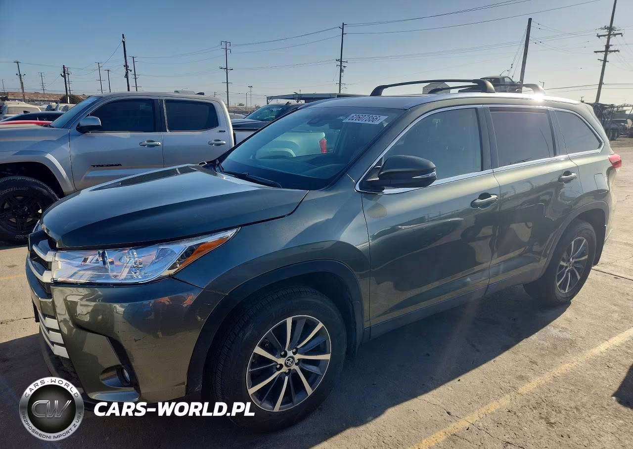 2019 Toyota Highlander Xle – zdjęcie 1 z 13