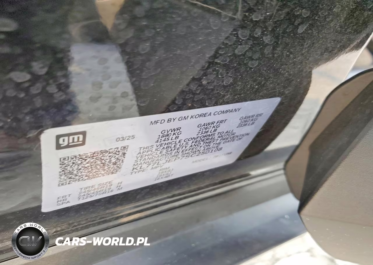 2025 Chevrolet Trax 2Rs VIN:KL77LJEP7SC250108 - 13