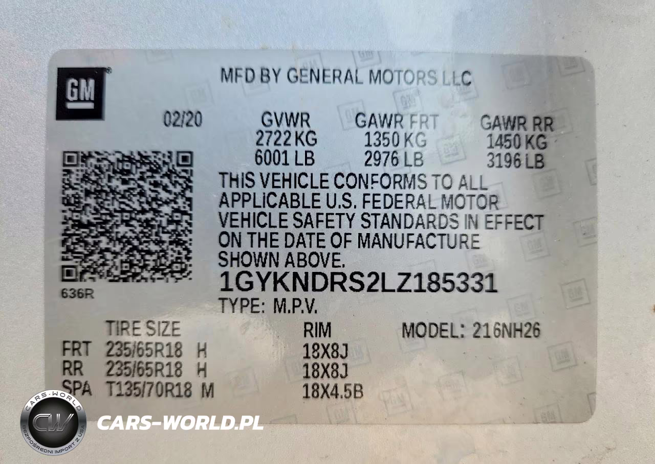2020 Cadillac Xt5 Premium Luxury VIN:1GYKNDRS2LZ185331 - 13