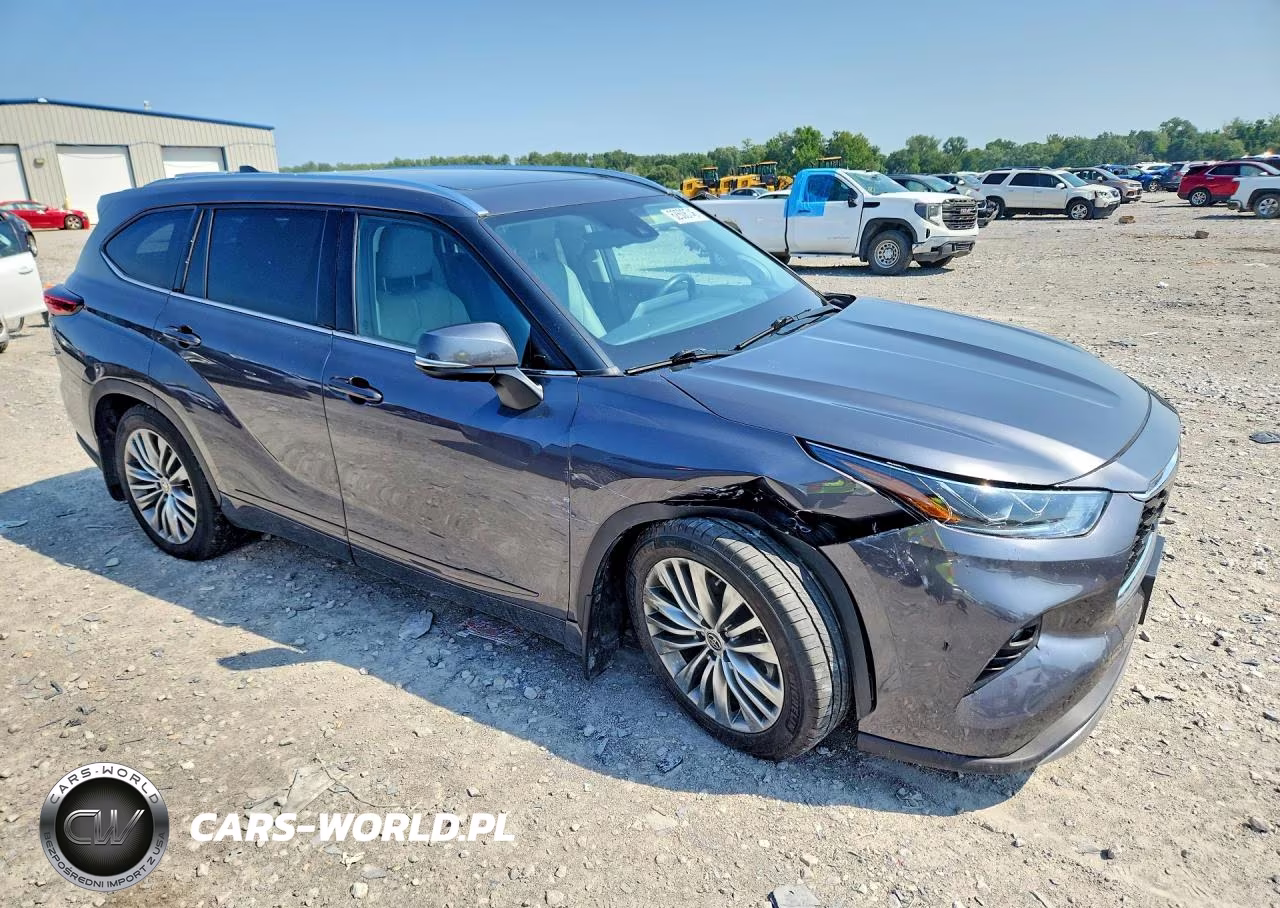 2021 Toyota Highlander Platinum VIN:5TDFZRBH4MS147514 - 4