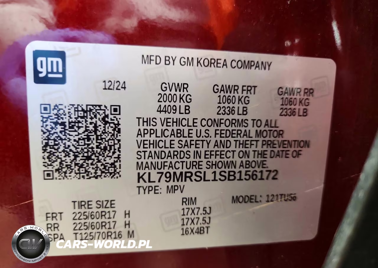 2025 Chevrolet Trailblazer Lt VIN:KL79MRSL1SB156172 - 13