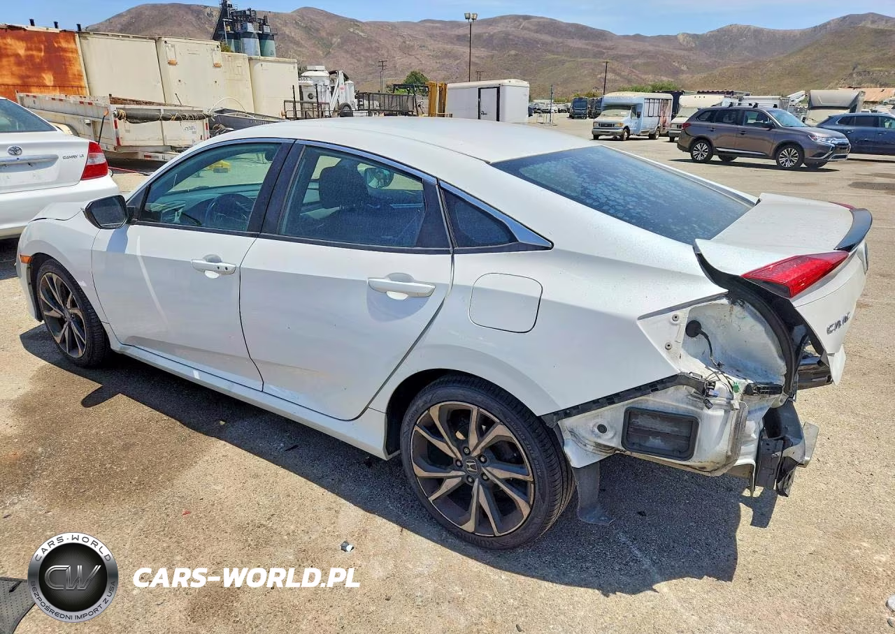 2020 Honda Civic Sport VIN:2HGFC2F80LH594732 - 2