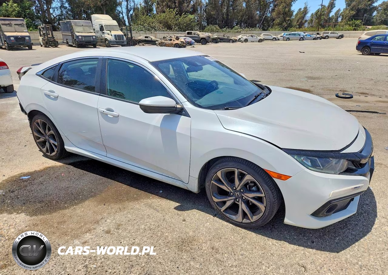 2020 Honda Civic Sport VIN:2HGFC2F80LH594732 - 4