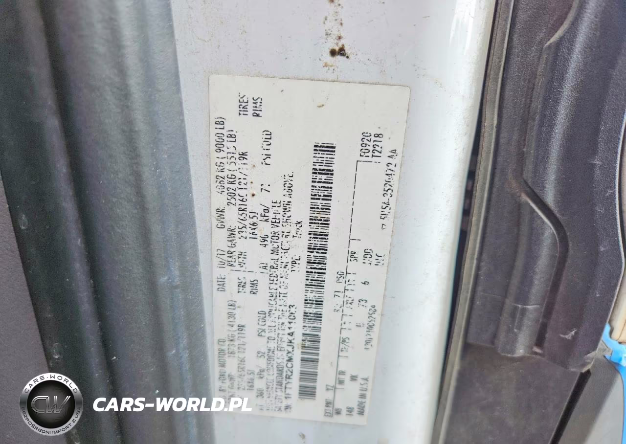 2018 Ford Transit T-250 Delivery Van VIN:1FTYR2CMXJKA11063 - 13