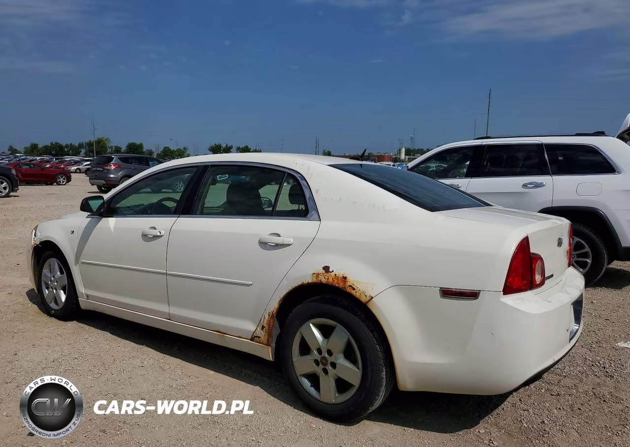 2008 Chevrolet Malibu Ls VIN:1G1ZG57B884299046 - 2