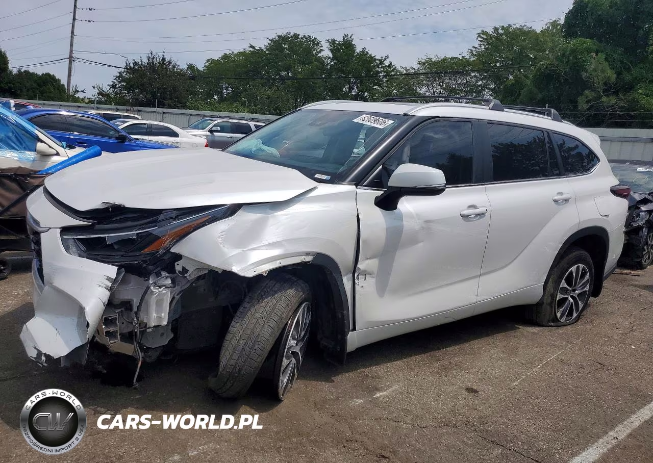 2024 Toyota Highlander Xle VIN:5TDKDRBH6RS565450 - 1