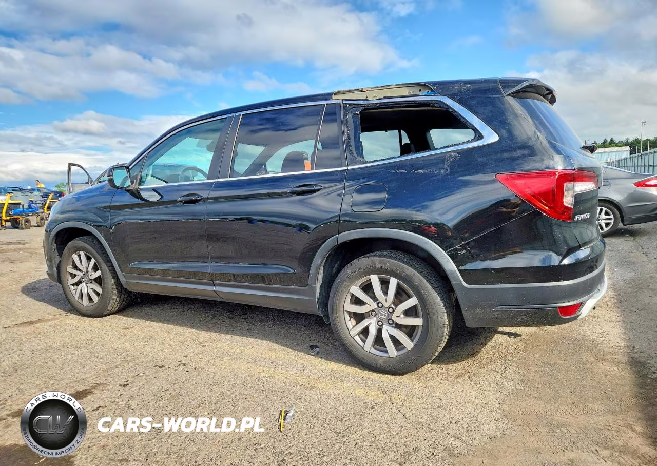 2020 Honda Pilot Exl VIN:5FNYF6H52LB016355 - 2