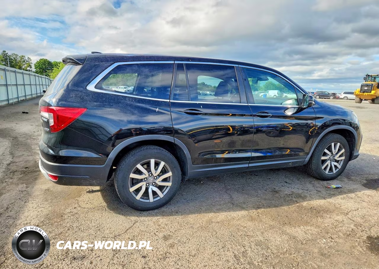 2020 Honda Pilot Exl VIN:5FNYF6H52LB016355 - 3