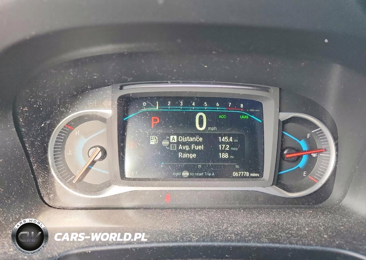 2020 Honda Pilot Exl VIN:5FNYF6H52LB016355 - 9