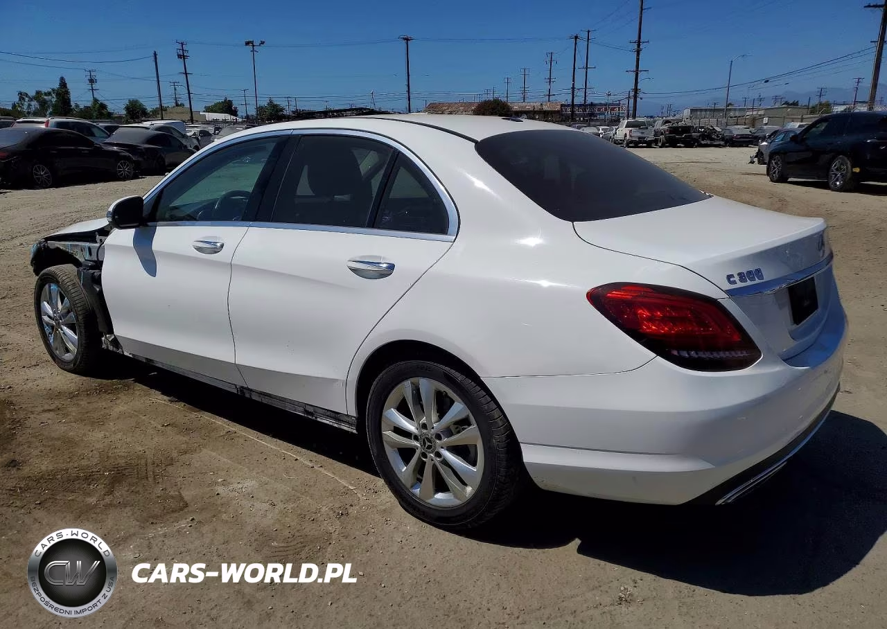 2019 Mercedes-Benz C VIN:55SWF8DBXKU284081 - 2